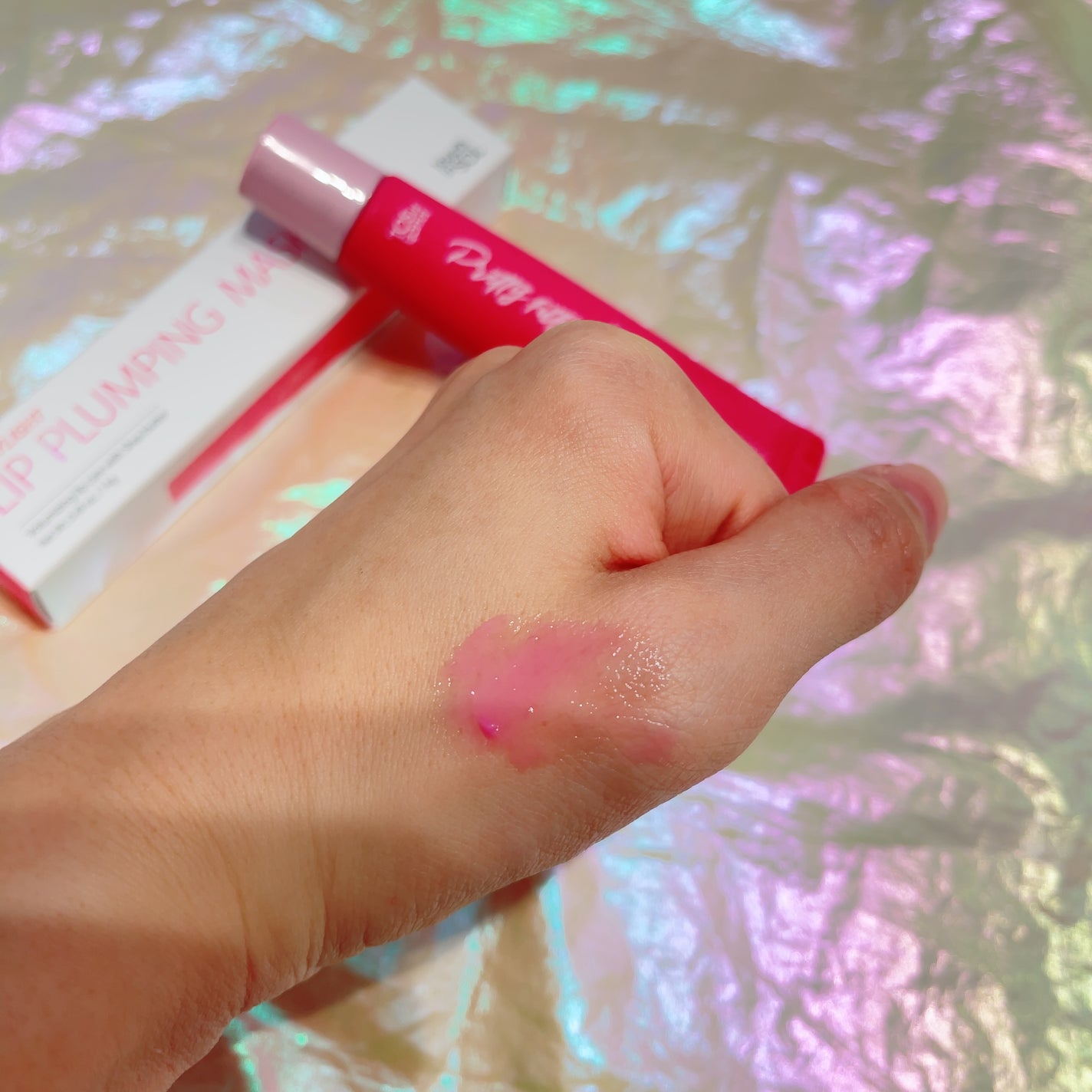 プリティーフィルターデイライトリッププランピングマスク/touch in SOL /リップマスクを使ったクチコミ(2枚目)