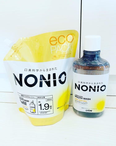 NONIOマウスウォッシュ ノンアルコールライトハーブミント 1000ml/NONIO/マウスウォッシュ・スプレーを使ったクチコミ（1枚目）