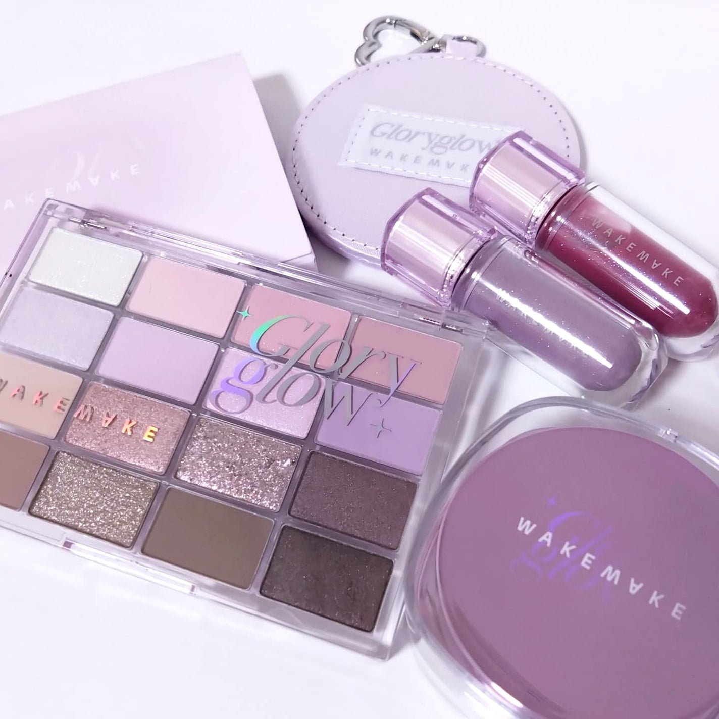 ソフトブラーリングアイパレット/wakemake/アイシャドウパレットを使ったクチコミ(2枚目)