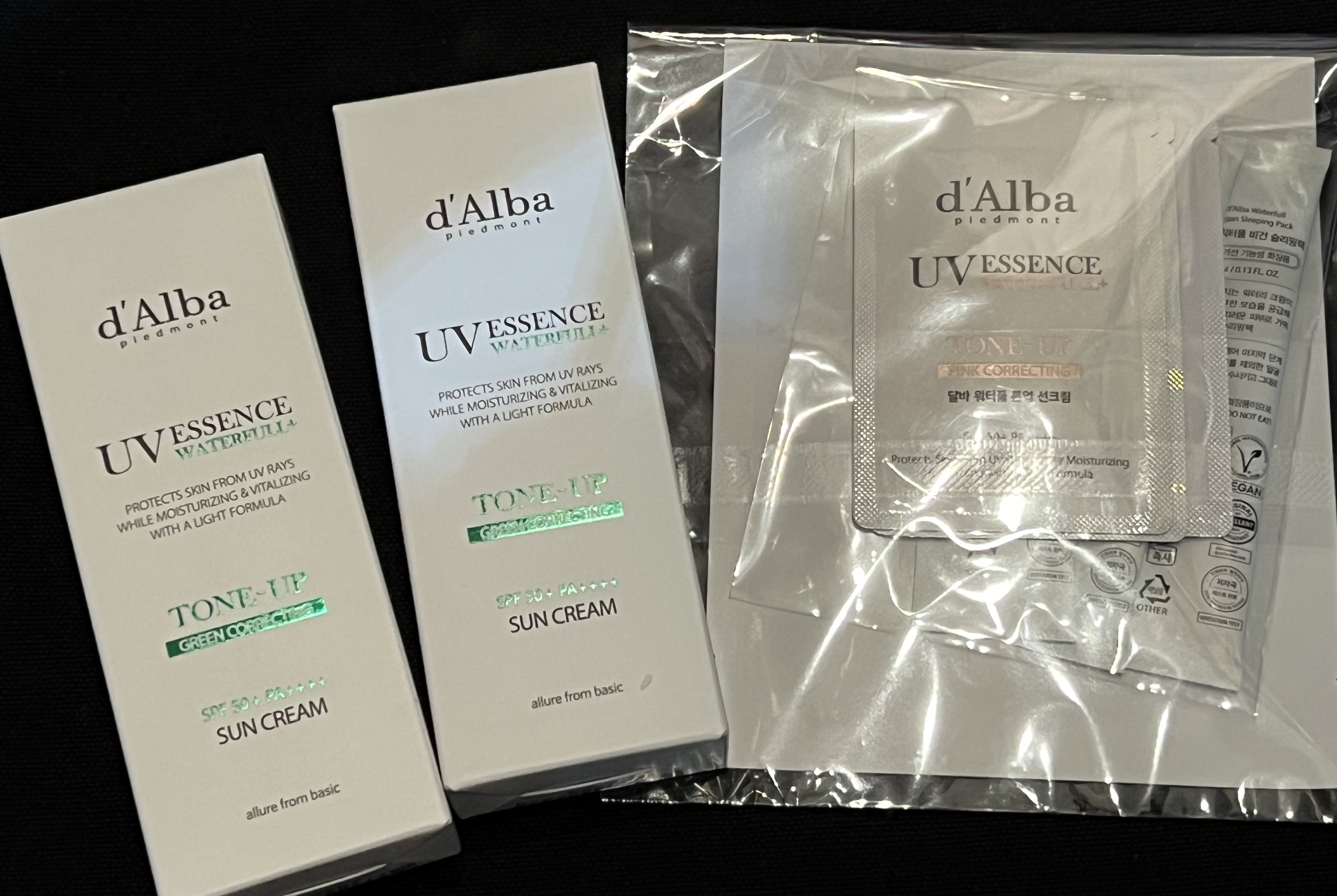 クリーンティーツリーリポソームトーンアップサンクリーム（グリーン）/ダルバ/日焼け止めクリームを使ったクチコミ（3枚目）