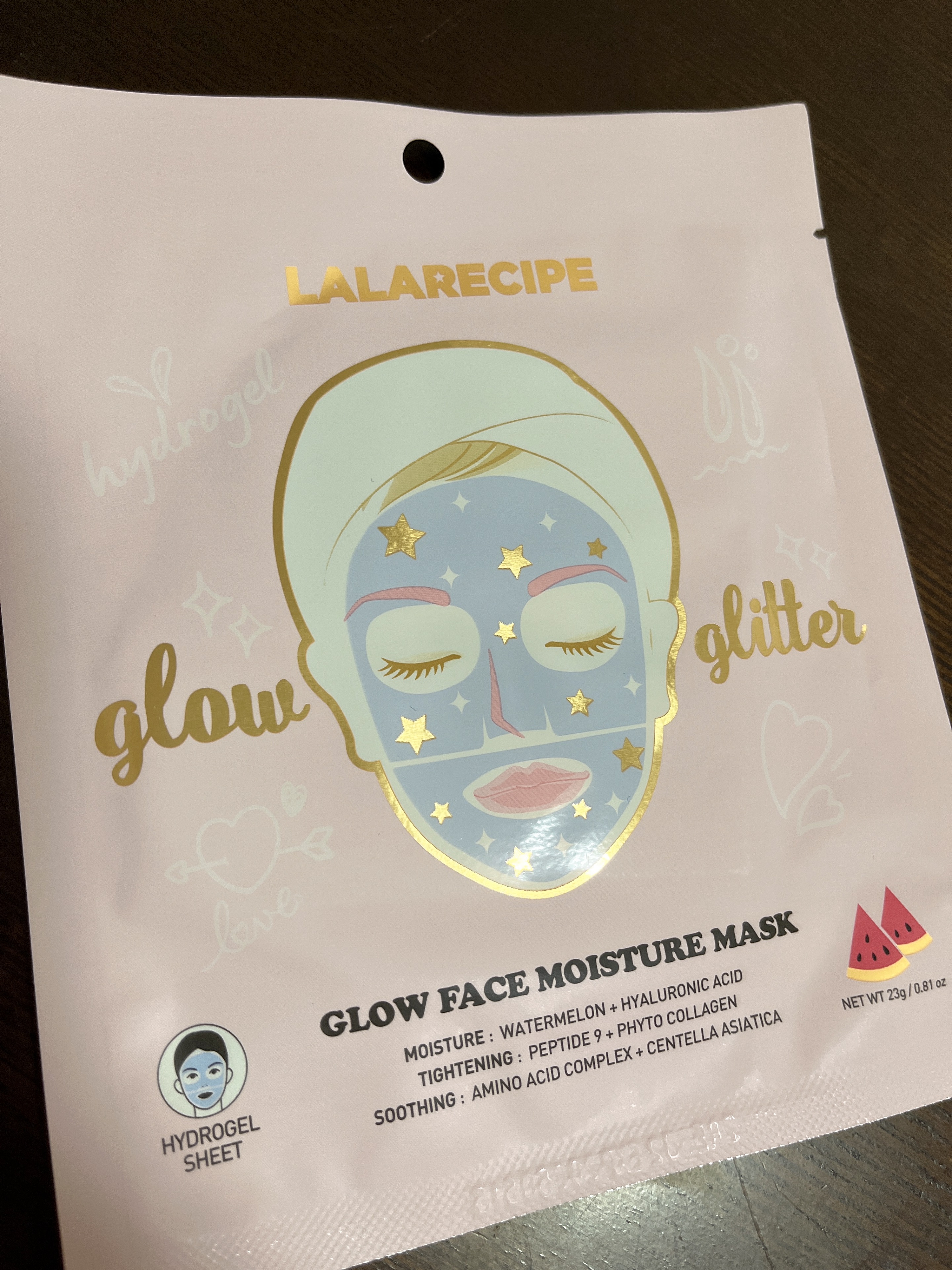 ハートゴーグルマスク/ララレシピ/シートマスク・パックを使ったクチコミ（3枚目）