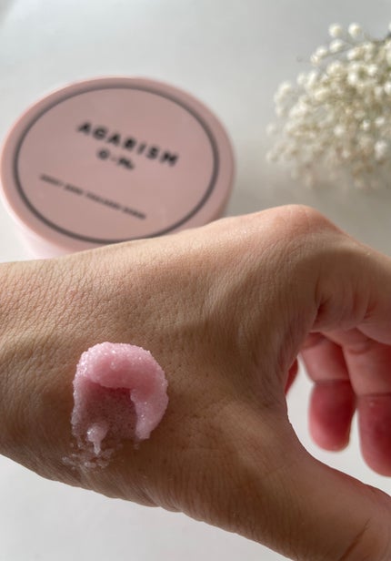 Q+Me スウィート ボム タラソ スクラブ/AGARISM/バスト・ヒップケアを使ったクチコミ(3枚目)