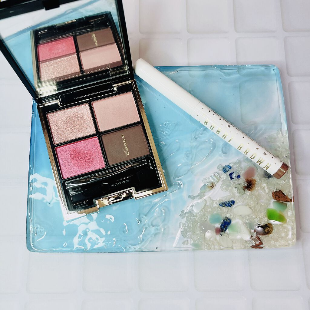 ロングウェア クリーム シャドウ スティック マルチクロム スカイワード/BOBBI BROWN/スティックアイシャドウを使ったクチコミ（1枚目）