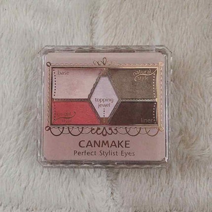 【旧品】パーフェクトスタイリストアイズ/キャンメイク/アイシャドウパレットを使ったクチコミ(1枚目)