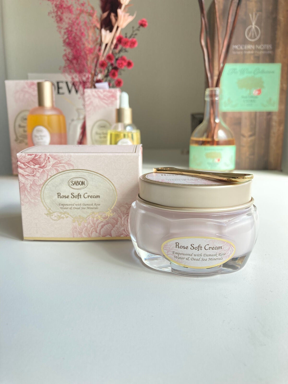 ローズウォーターインオイル/SABON/ミスト状化粧水を使ったクチコミ(4枚目)