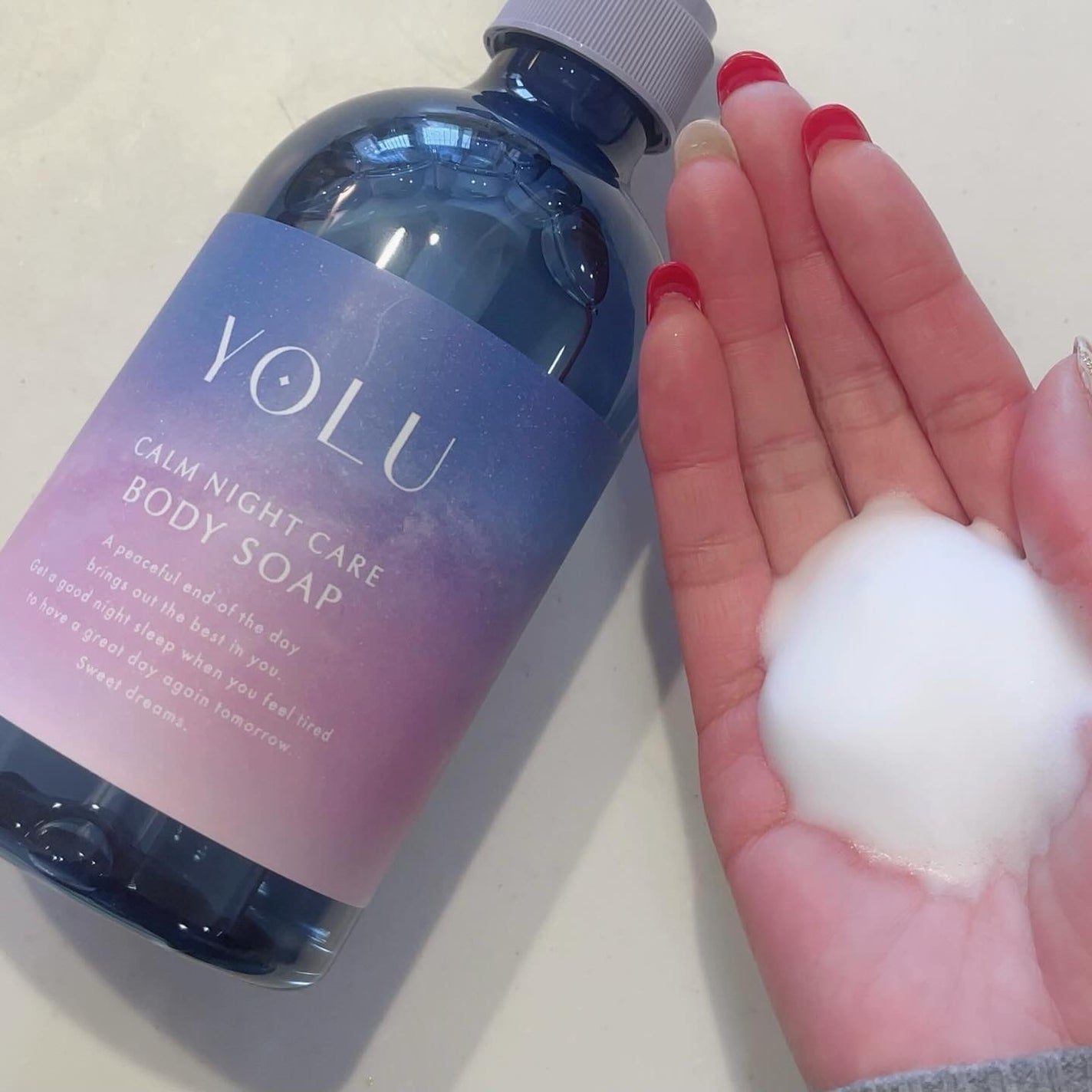 カームナイトケアボディソープ/YOLU/ボディソープを使ったクチコミ(3枚目)