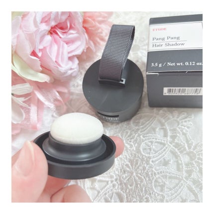 ポンポンヘアシャドウ/ETUDE/シェーディングを使ったクチコミ(4枚目)
