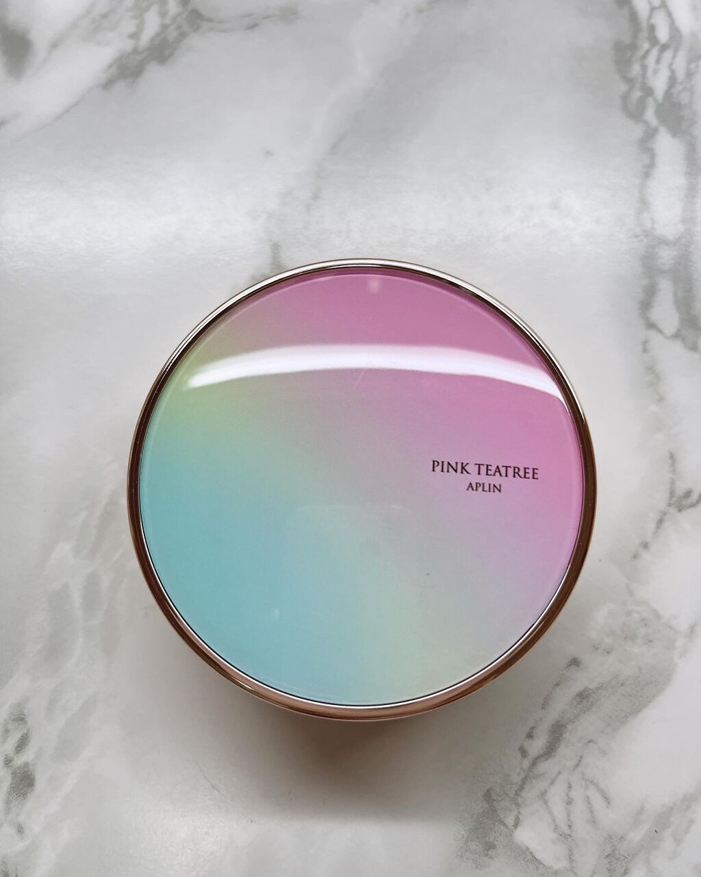 ピンクティーツリーカバークッション/APLIN/クッションファンデーションを使ったクチコミ(1枚目)