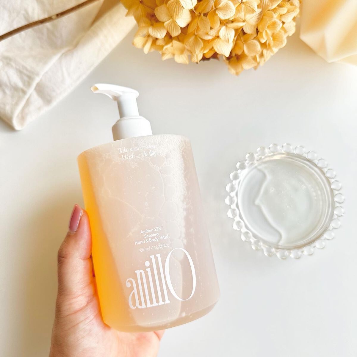 アンバー528 センティッドハンドクリーム/ANILLO/ハンドクリームを使ったクチコミ(3枚目)