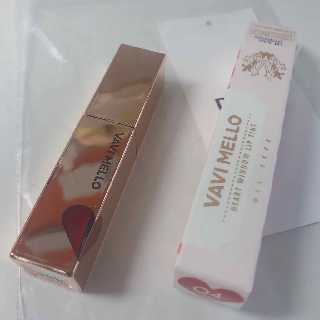 ハートウィンドウリップティントオイルタイプ/VAVI MELLO/リップグロスを使ったクチコミ（1枚目）
