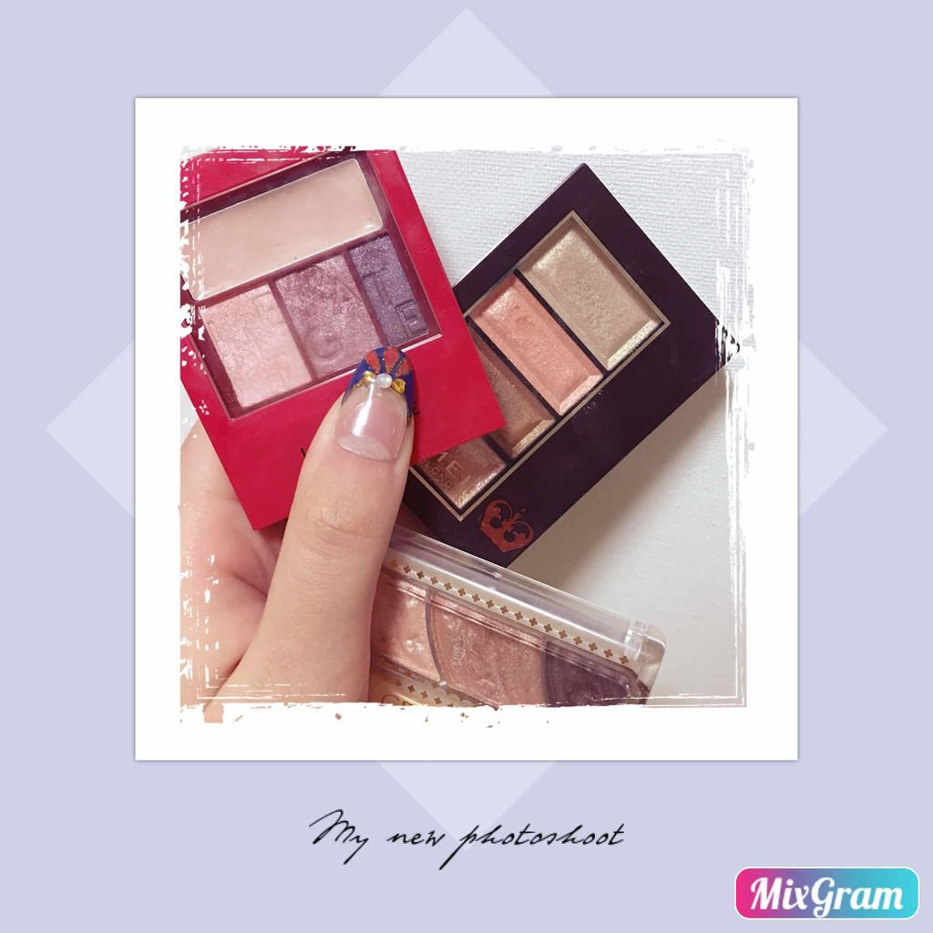 トーンアップアイシャドウ/CEZANNE/アイシャドウパレットを使ったクチコミ(1枚目)