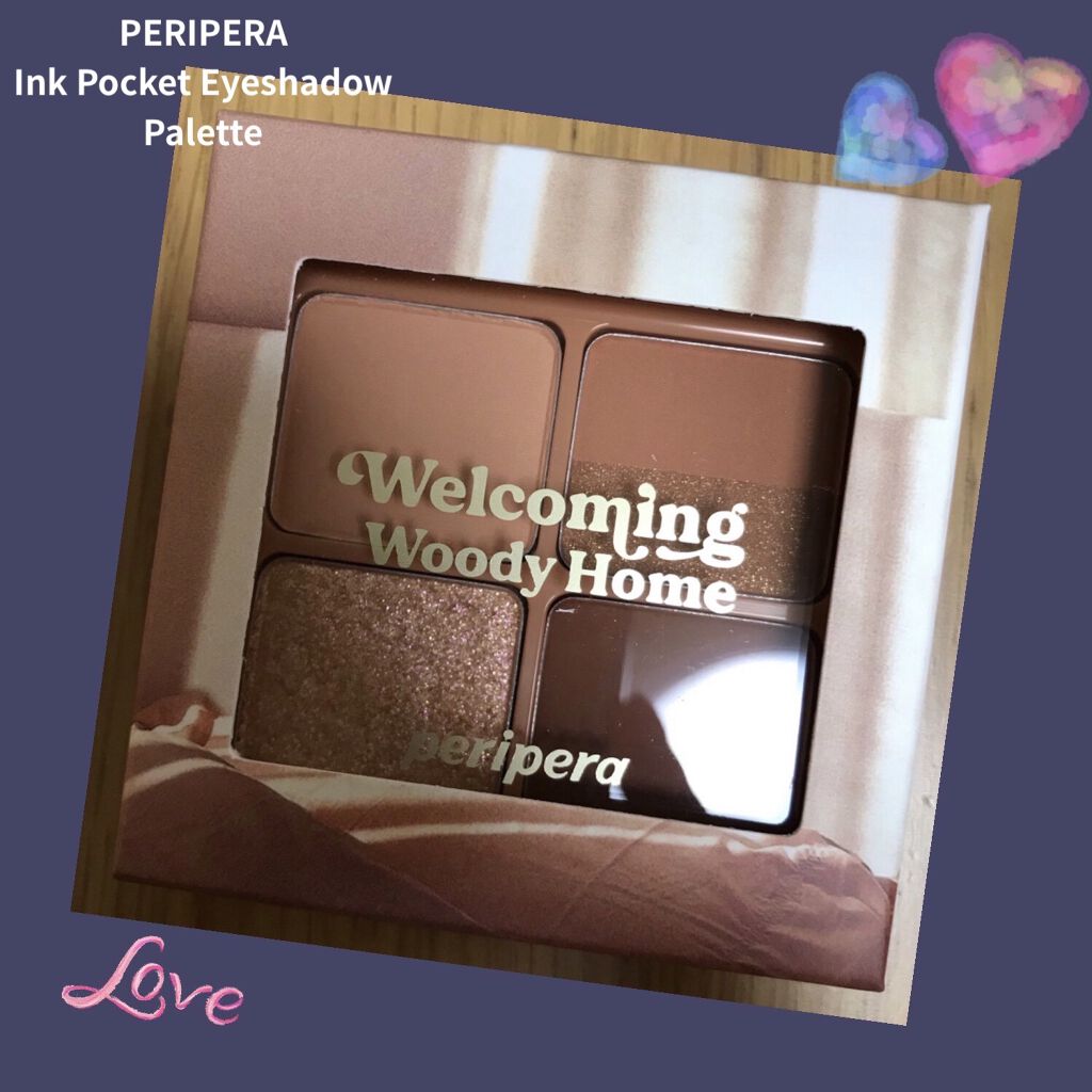 ペリペラ インク ポケット シャドウ パレット 06 WELCOMING WOODY HOME/PERIPERA/アイシャドウパレットを使ったクチコミ（1枚目）