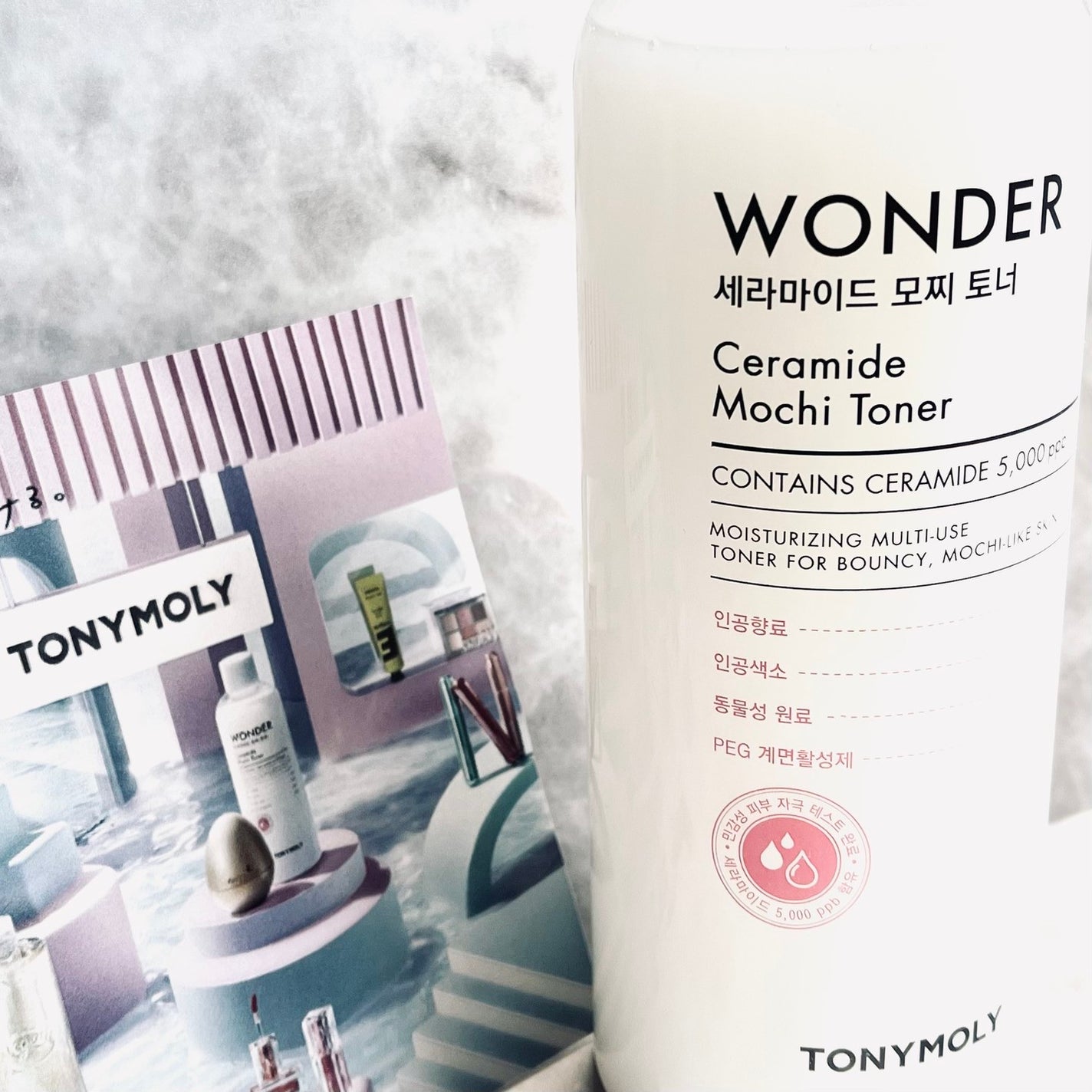 Wonder Ceramide Mochi Toner(トニーモリーワンダーCモチトナー)/TONYMOLY/化粧水を使ったクチコミ(4枚目)