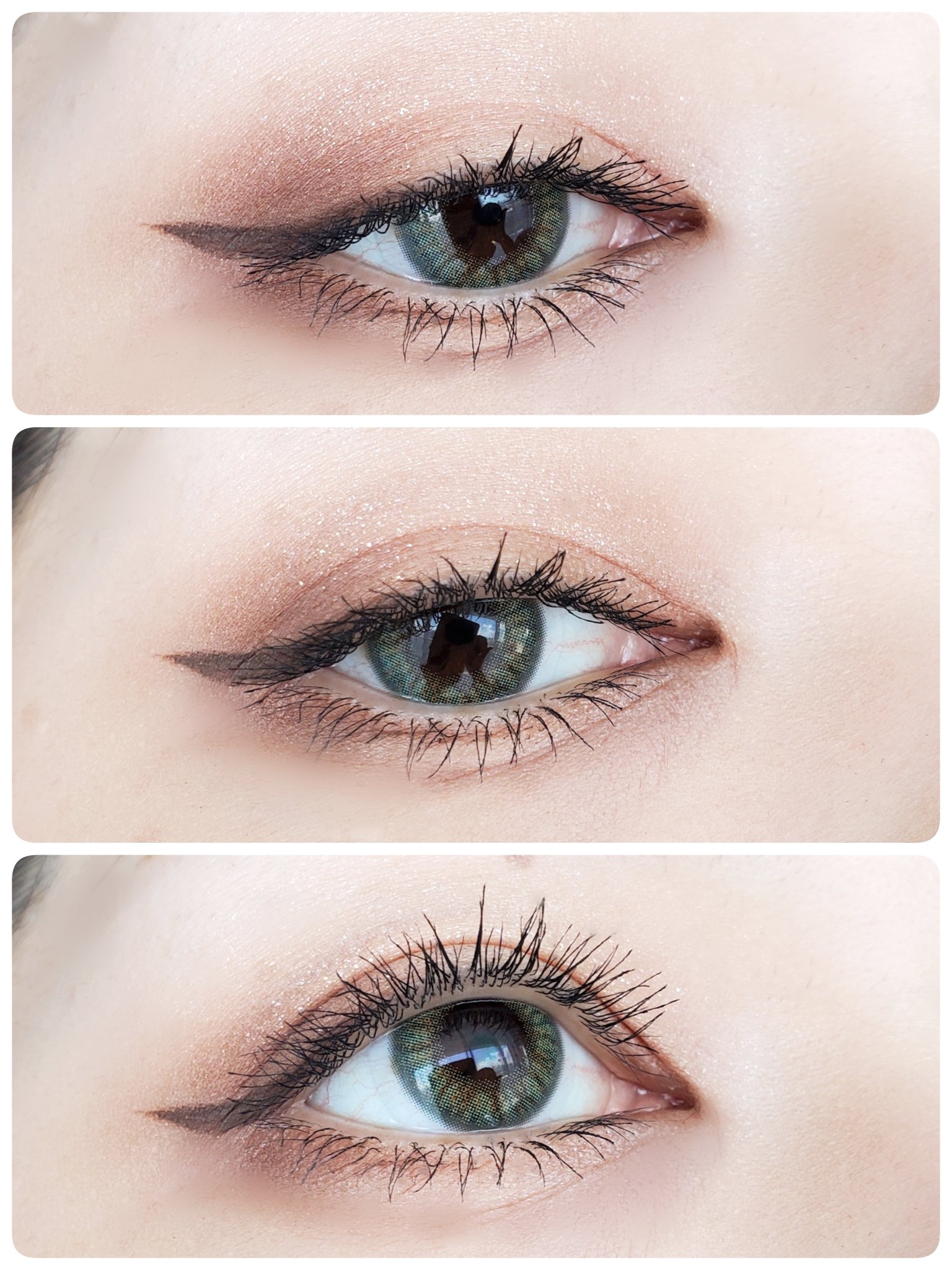 N’s COLLECTION 1day ずんだ餅/N’s COLLECTION/ワンデー（１DAY）カラコンを使ったクチコミ（3枚目）