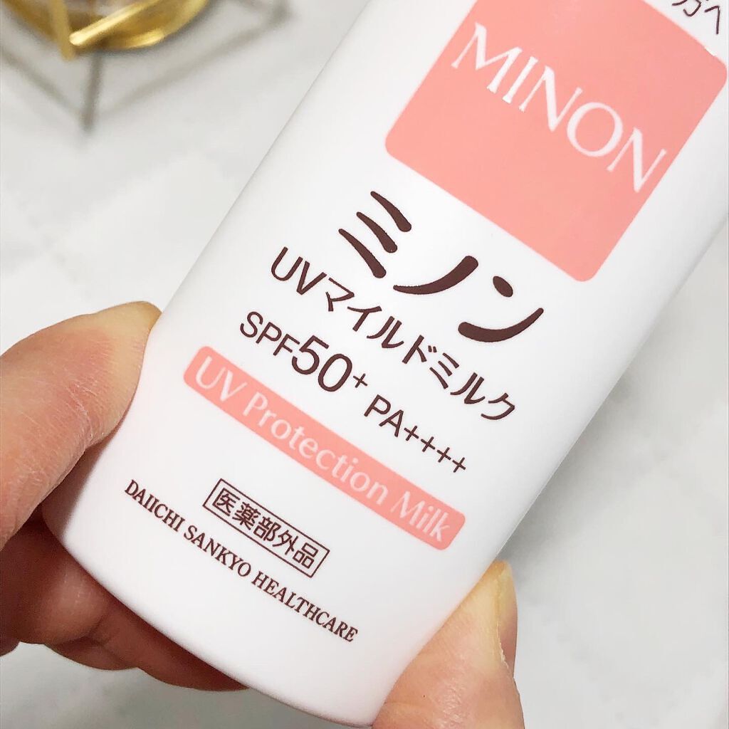 ミノンUVマイルドミルク/ミノン/日焼け止めミルクを使ったクチコミ（3枚目）