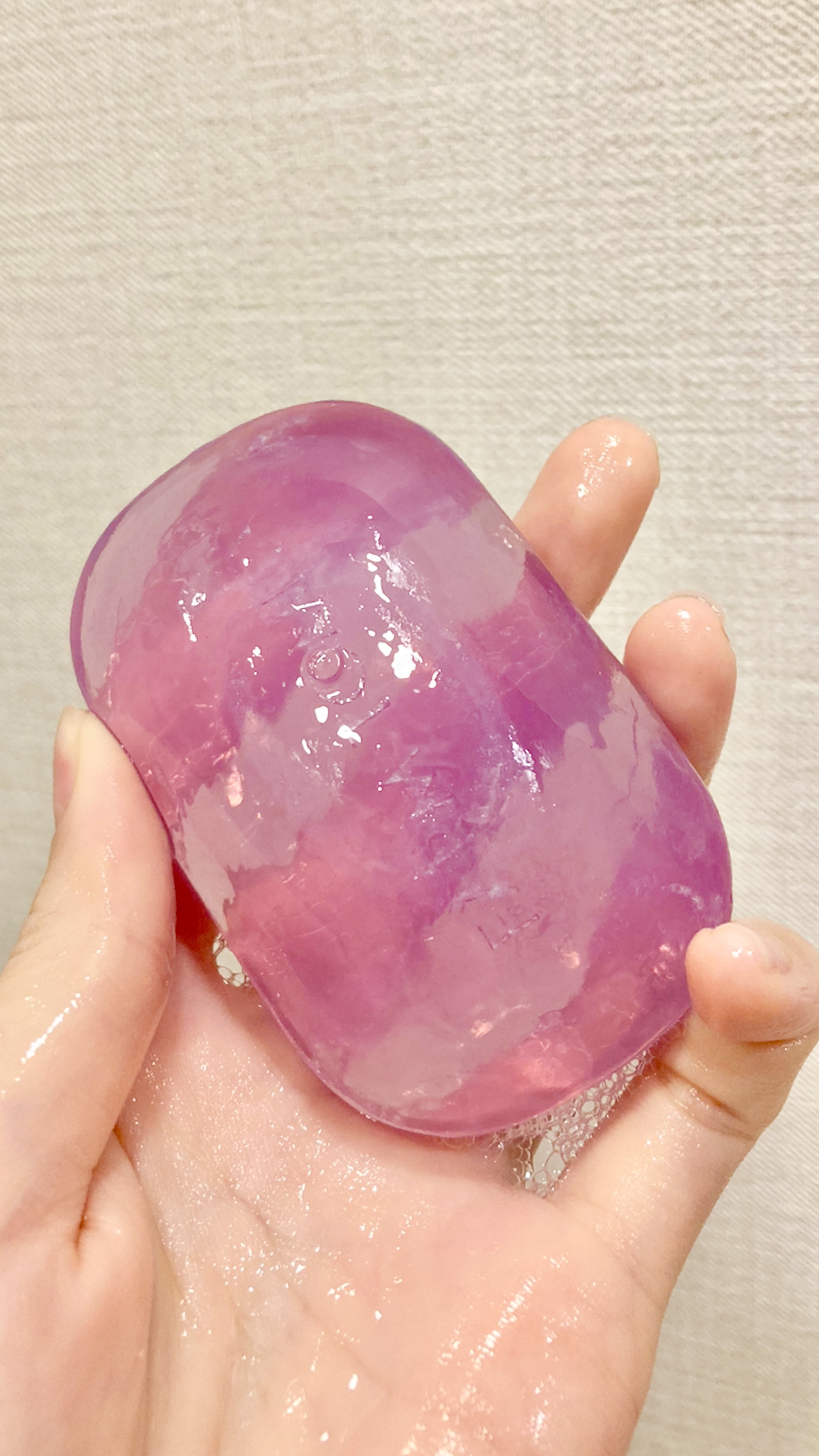 ラベンダー　化粧石けん　フロム/ファーム富田/洗顔石鹸を使ったクチコミ（1枚目）