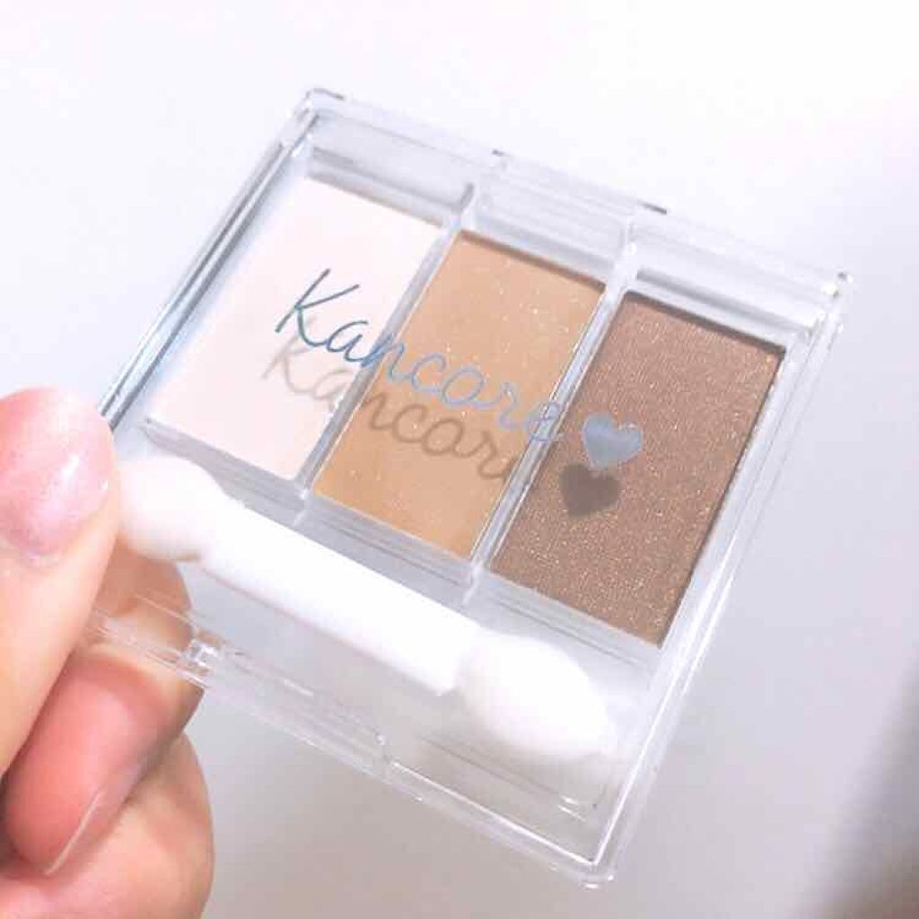 カンコレアイシャドウ/DAISO/アイシャドウパレットを使ったクチコミ(1枚目)