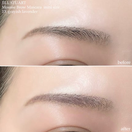 ジルスチュアート ムースブロウマスカラ/JILL STUART/眉マスカラを使ったクチコミ(5枚目)