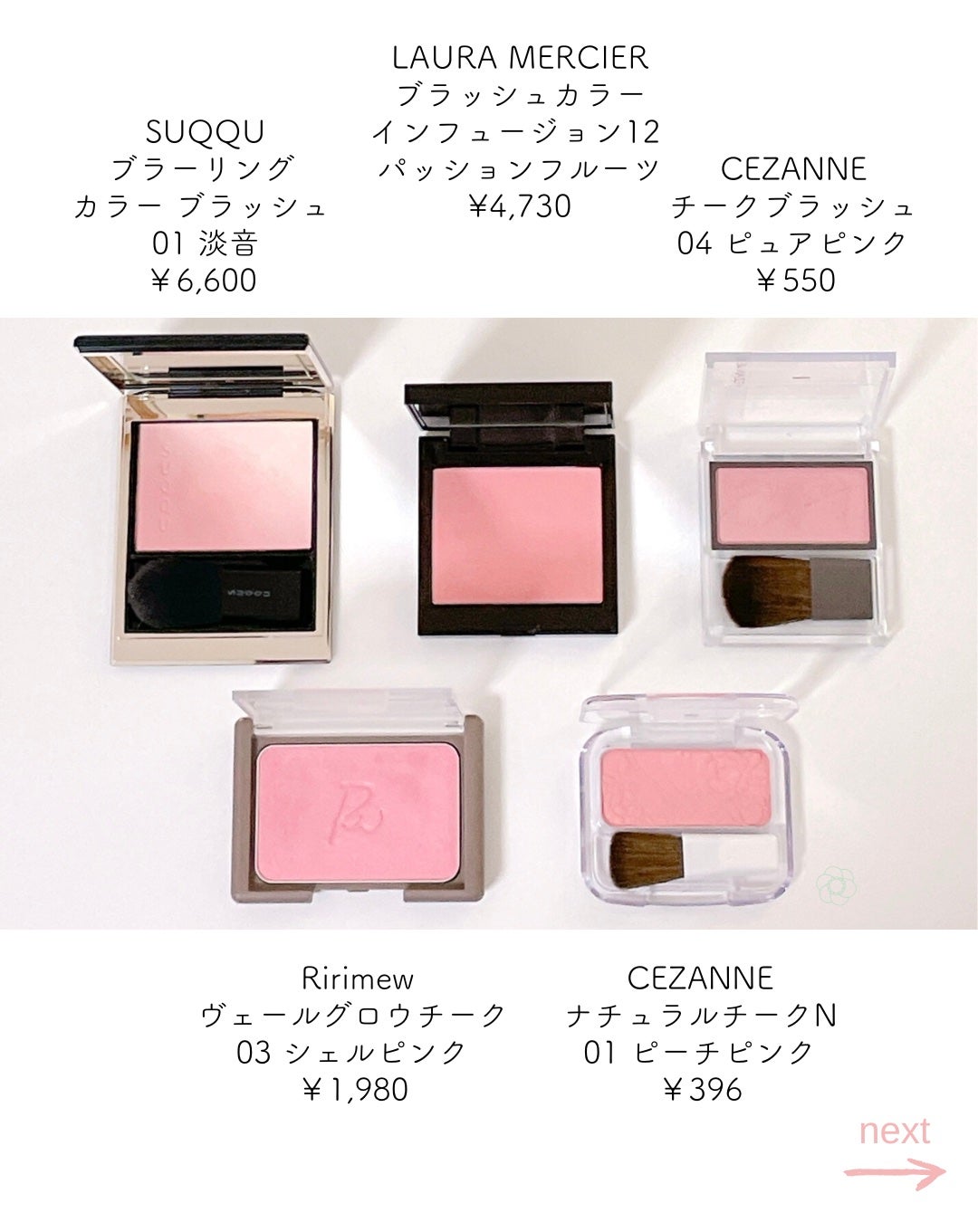 ナチュラル チークN/CEZANNE/パウダーチークを使ったクチコミ(2枚目)