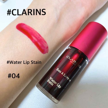 ウォーターリップ ステイン/CLARINS/リップケア・リップクリームを使ったクチコミ（1枚目）