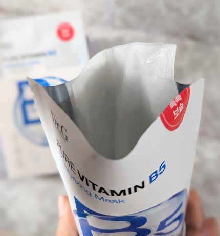 ドクタージー ピュア ビタミンB モイスチャライジングマスク/Dr.G/シートマスク・パックを使ったクチコミ(3枚目)