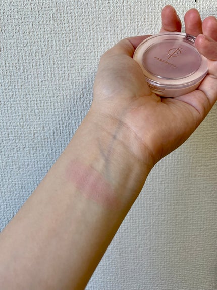 ピュアブラッシャー パフ付き 04 エンジェル/フォレンコス/パウダーチークを使ったクチコミ(2枚目)