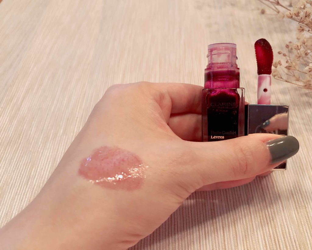 コンフォート リップオイル /CLARINS/リップグロスを使ったクチコミ（2枚目）