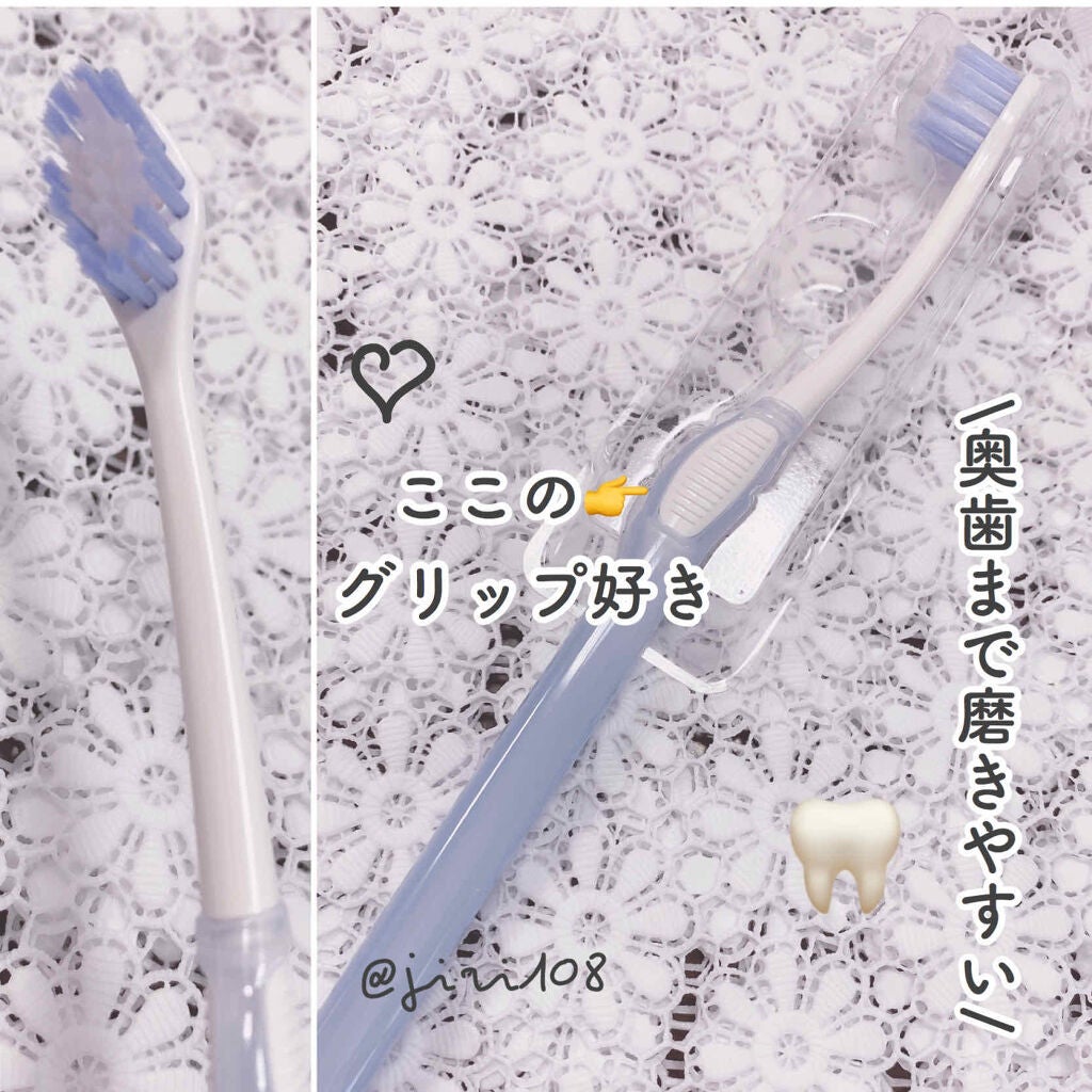 ピュオーラGRAN ハブラシ ていねい磨き 超コンパクト/ピュオーラ/歯ブラシを使ったクチコミ(2枚目)