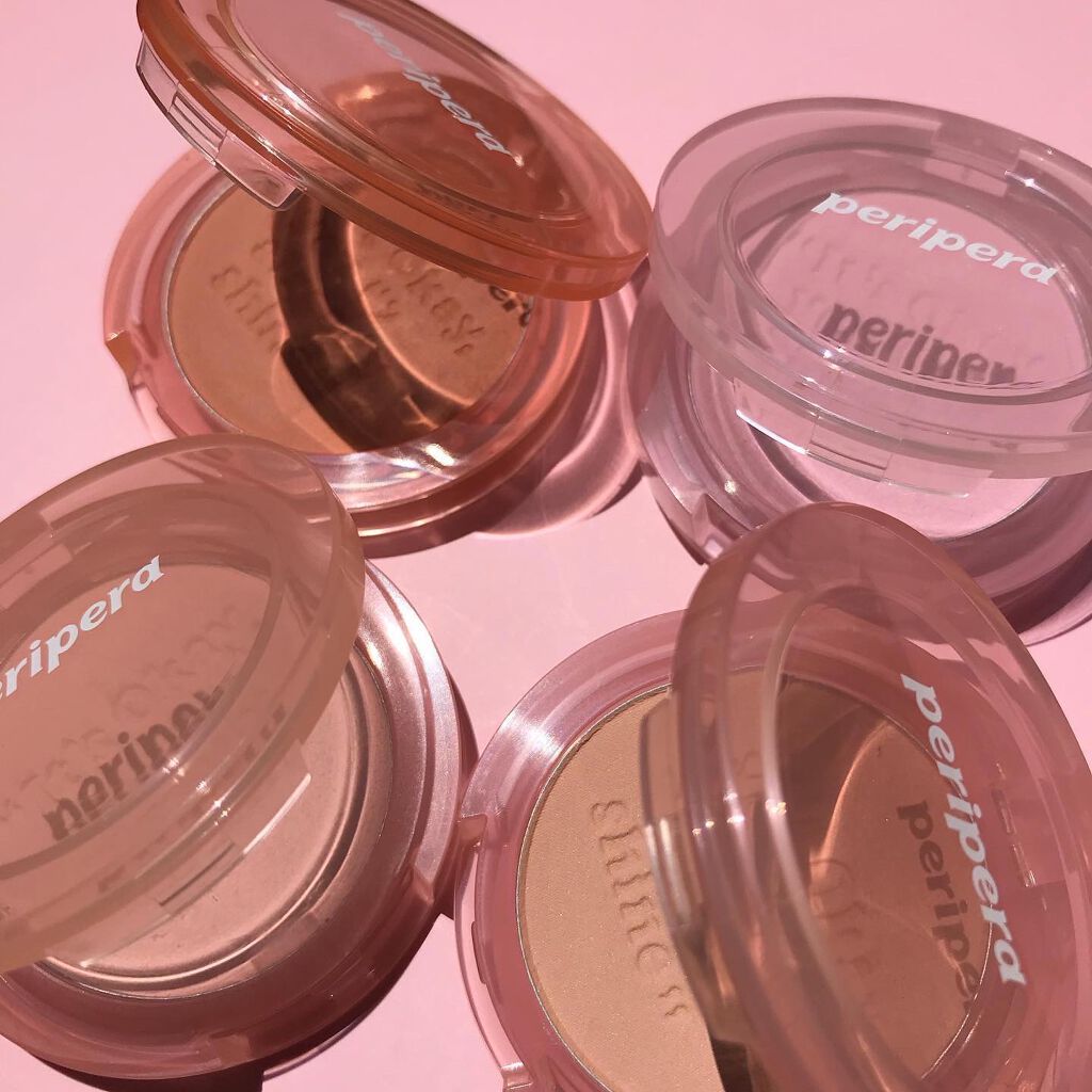 ピュア ブラッシュド サンシャイン チーク/PERIPERA/パウダーチークを使ったクチコミ(4枚目)