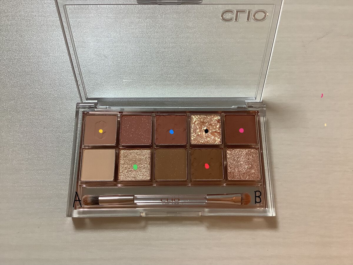 プロ アイ パレット/CLIO/アイシャドウパレットを使ったクチコミ（2枚目）