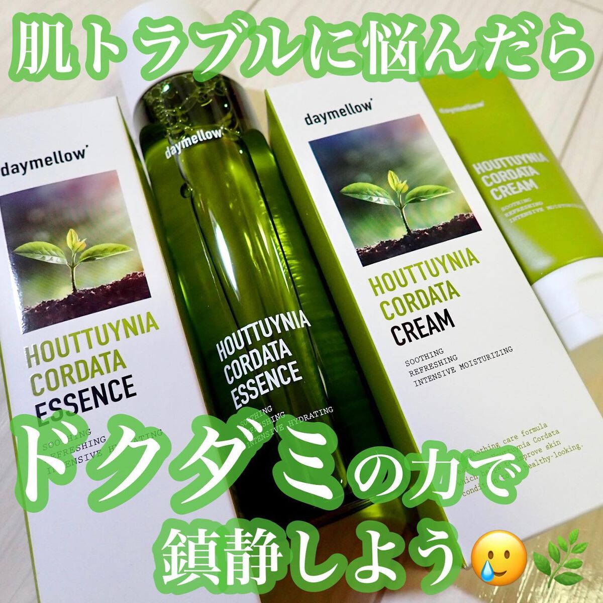 ドクダミリアルスージングエッセンス/daymellow’/美容液を使ったクチコミ（1枚目）