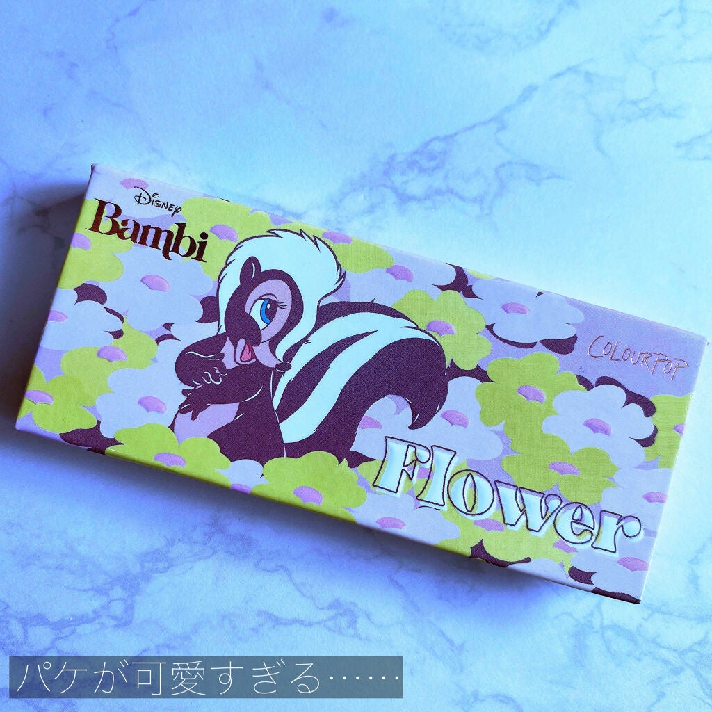 サンパーパレット バンビコレクション/ColourPop/アイシャドウパレットを使ったクチコミ(2枚目)