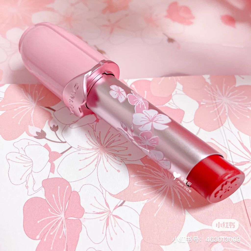 桜シリーズ リップスティック 口紅 リップ/CARSLAN/口紅を使ったクチコミ（2枚目）