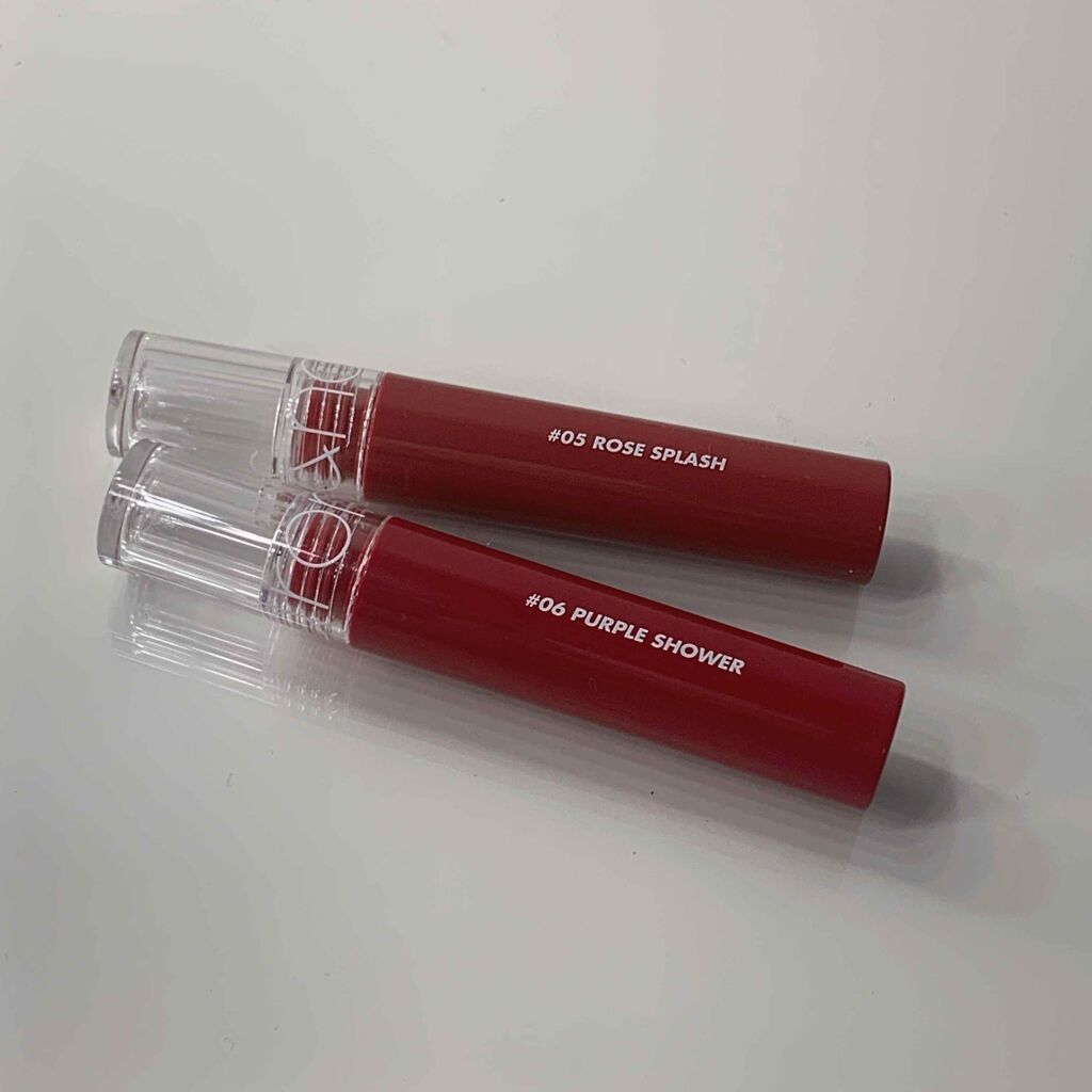 グラスティングウォーターティント/rom&nd/リップティントを使ったクチコミ（2枚目）