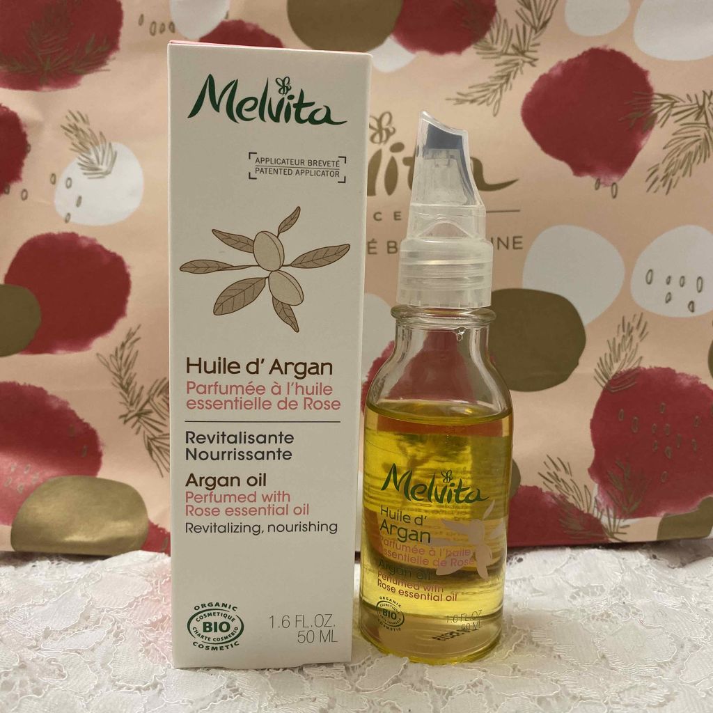 ビオオイル アルガンオイル ローズ/Melvita/ブースター・導入液を使ったクチコミ(1枚目)