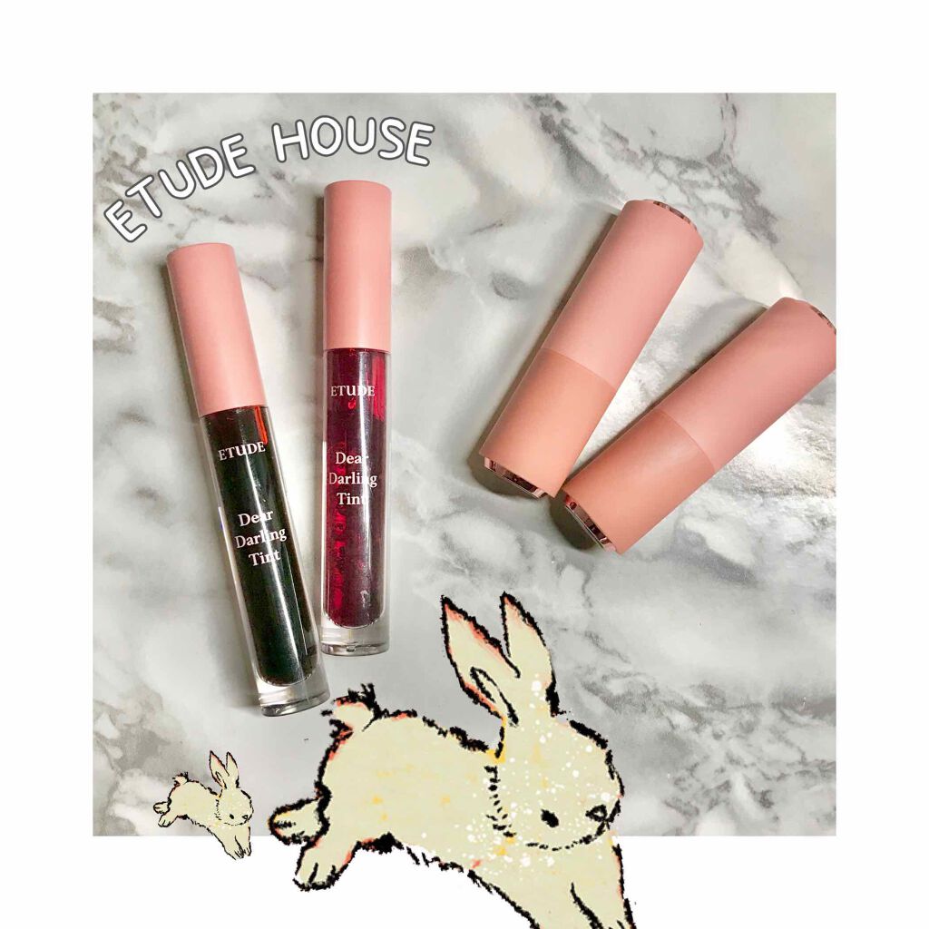 ディアダーリン ウォータージェルティント/ETUDE/リップティントを使ったクチコミ（1枚目）