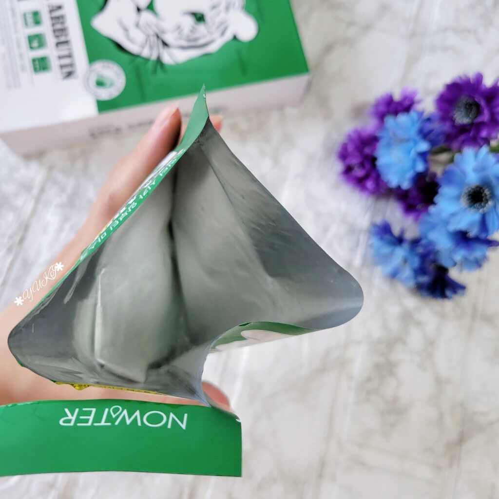 シカアルブチンマスク/NOWATER/シートマスク・パックを使ったクチコミ（3枚目）