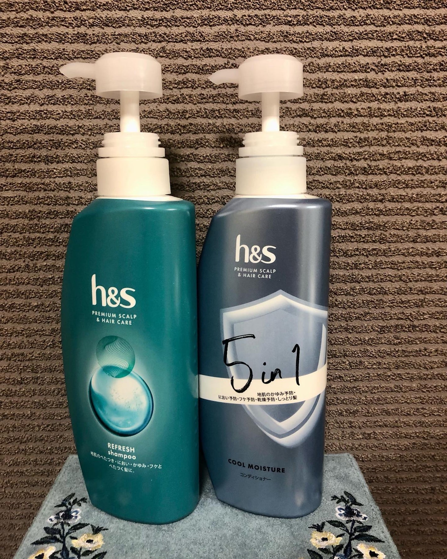 5in1クールモイスチャーシャンプー/コンディショナー/h&s/市販シャンプーを使ったクチコミ(2枚目)