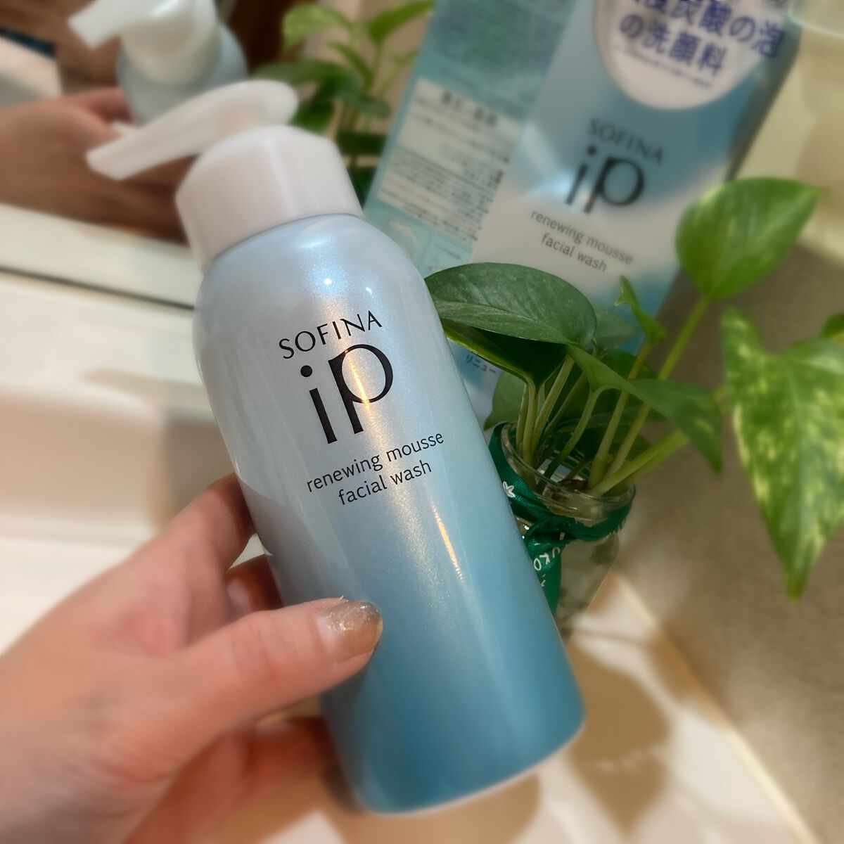 ソフィーナ iP リニュー ムース ウォッシュ/SOFINA iP/泡洗顔を使ったクチコミ（1枚目）