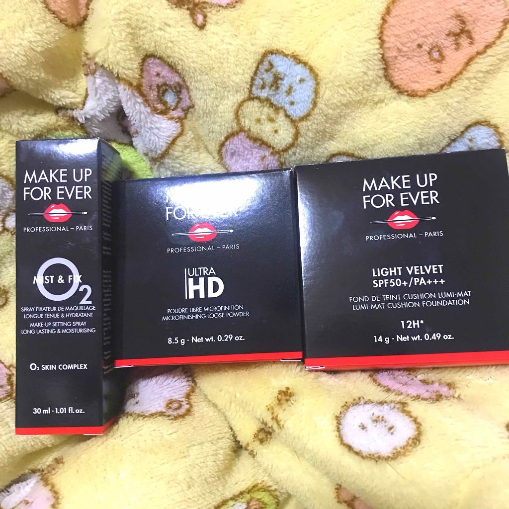 ライトベルベットクッション/MAKE UP FOR EVER/クッションファンデーションを使ったクチコミ（1枚目）