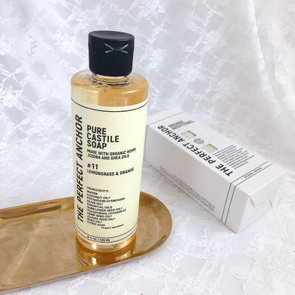 ザ・パーフェクトアンカー レモングラス&オレンジ #11/THE PERFECT ANCHOR/ボディソープを使ったクチコミ(4枚目)