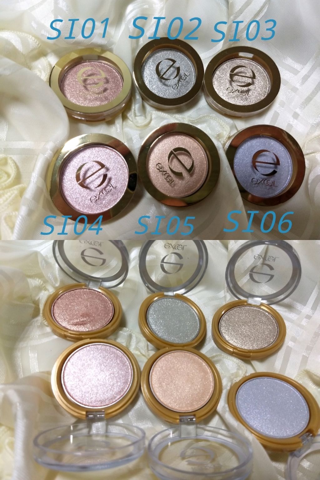 シャイニーシャドウ N/excel/単色アイシャドウを使ったクチコミ(2枚目)