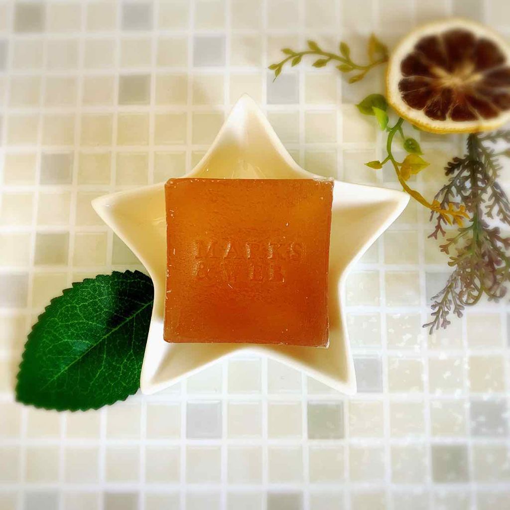 ハンドメイドボタニカルソープ ジャスミン/MARKS&WEB/洗顔石鹸を使ったクチコミ（1枚目）