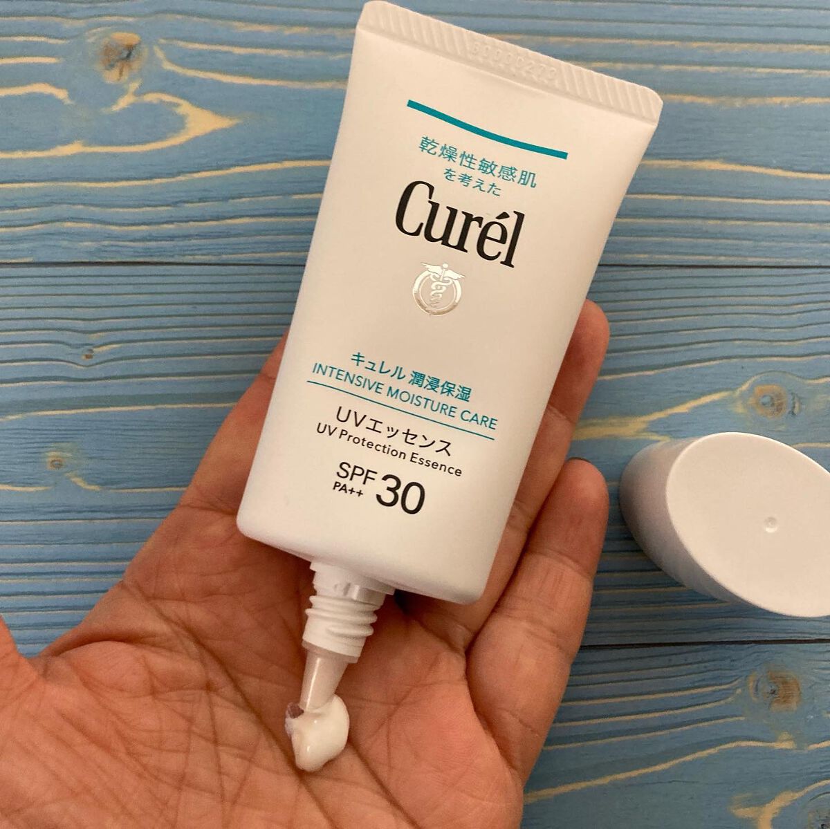潤浸保湿 UVエッセンス/キュレル/日焼け止めローションを使ったクチコミ（2枚目）