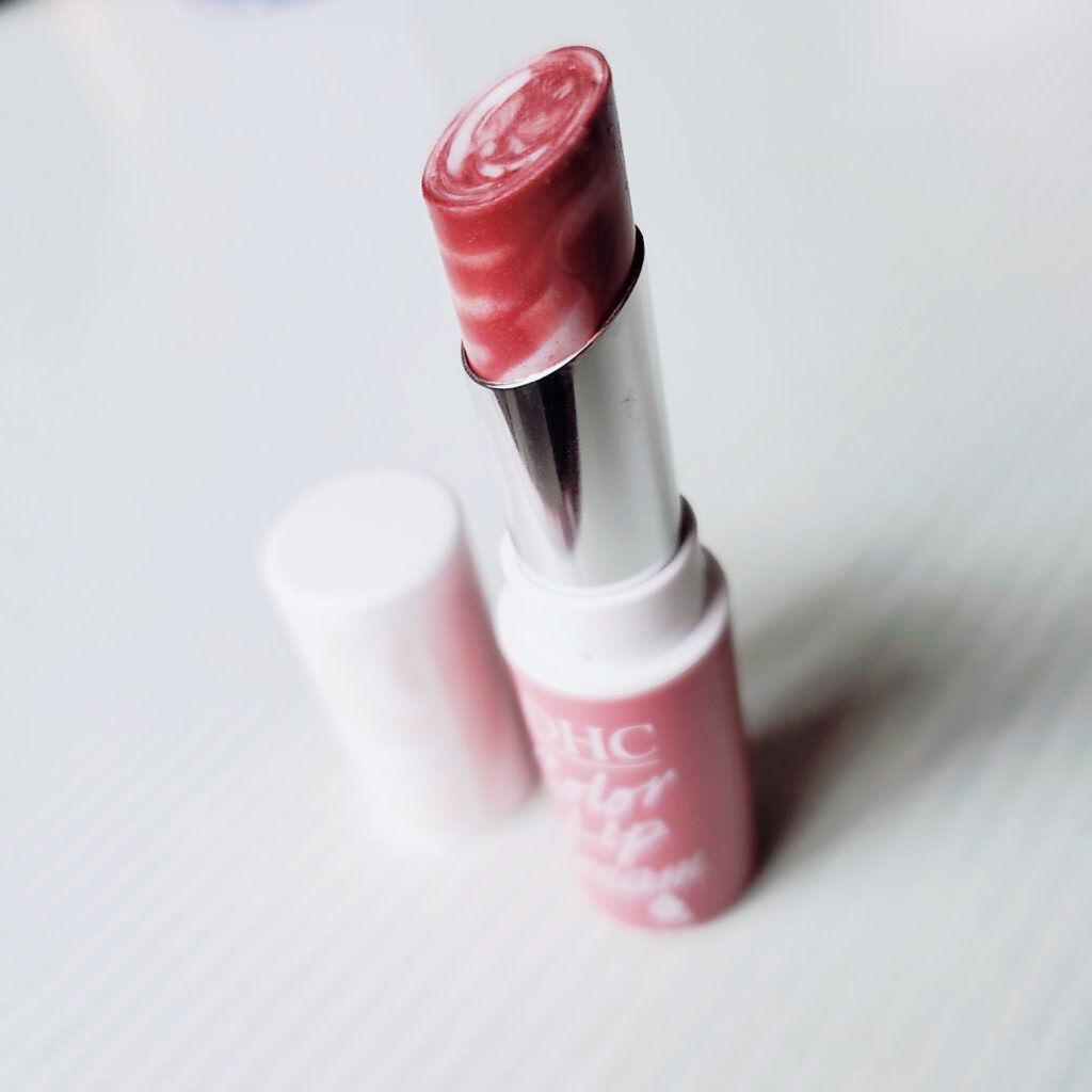 濃密うるみカラーリップクリーム[マーブル]/DHC/リップクリームを使ったクチコミ（1枚目）