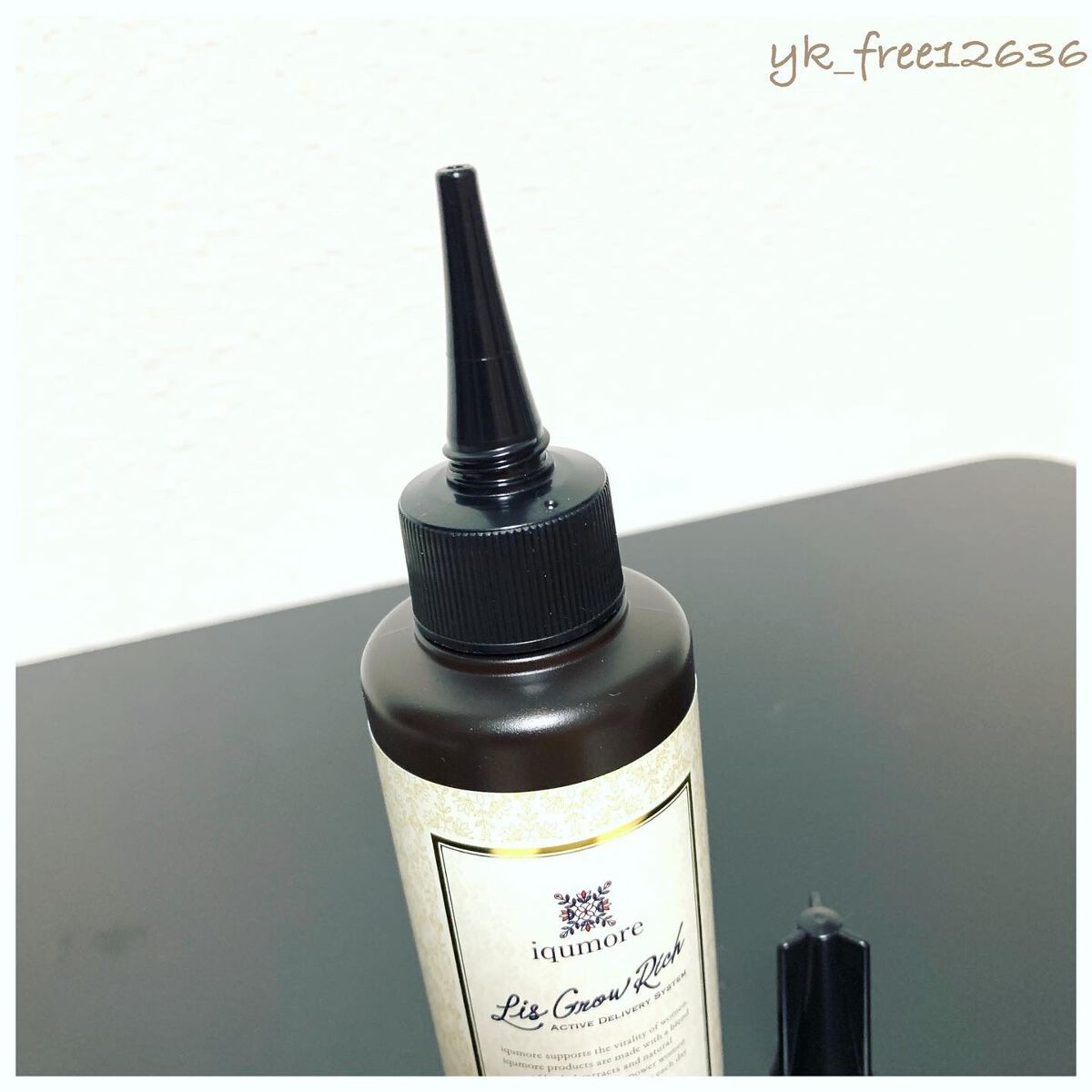 リスグロウリッチ/iqumore/頭皮ローションを使ったクチコミ(3枚目)
