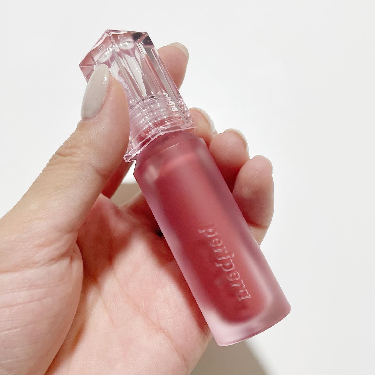 ウォーター ベアー ティント 06 ソフトリー ブラウン(SOFTLY BROWN)/PERIPERA/リップティントを使ったクチコミ（2枚目）