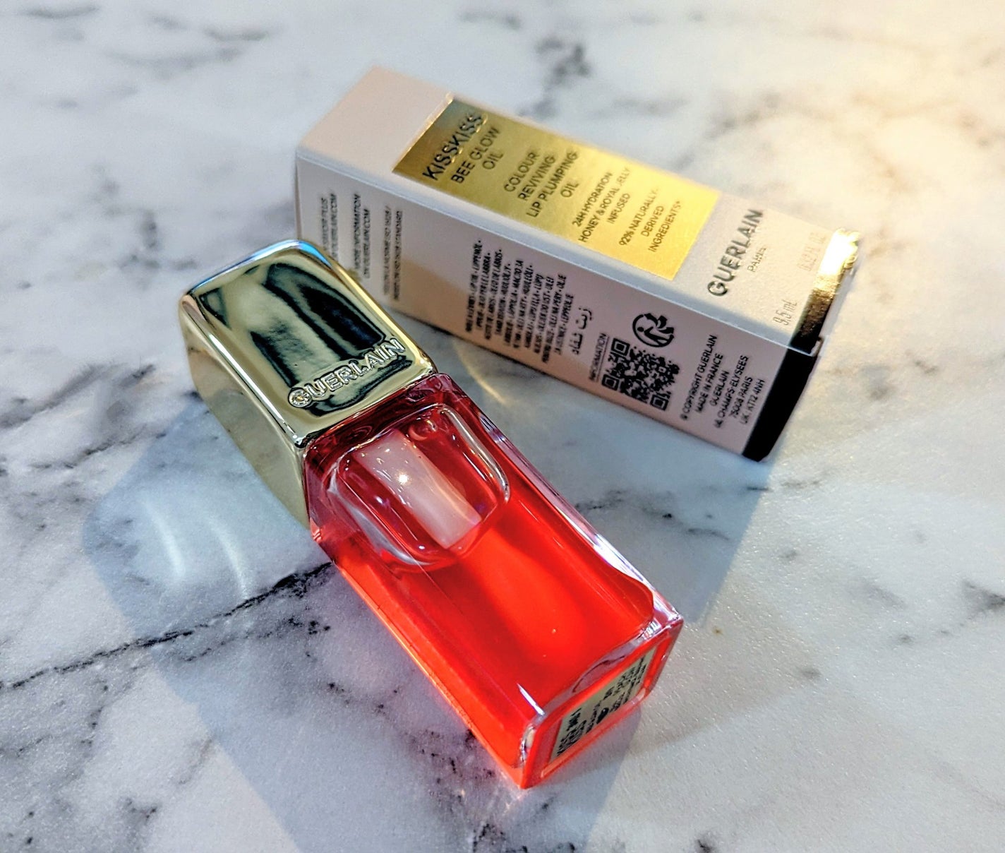 キスキス ビー グロウ オイル/GUERLAIN/リップグロスを使ったクチコミ(1枚目)