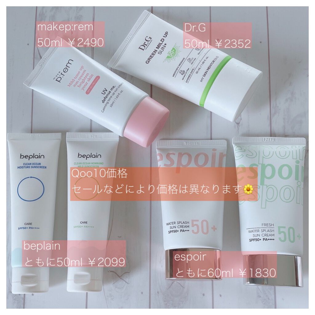 クリーンオーシャンモイスチャーサンスクリーン/beplain/日焼け止め・UVケアを使ったクチコミ（2枚目）