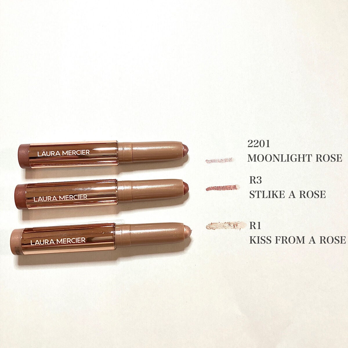 ザ ギフト オブ ア ローズ キャビアスティック トリオ/ローラ メルシエ/メイクアップキットを使ったクチコミ(2枚目)